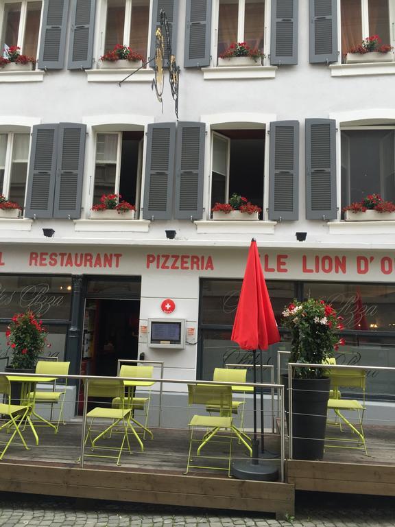 Hotel-Restaurant Le Lion D'Or Porrentruy Luaran gambar